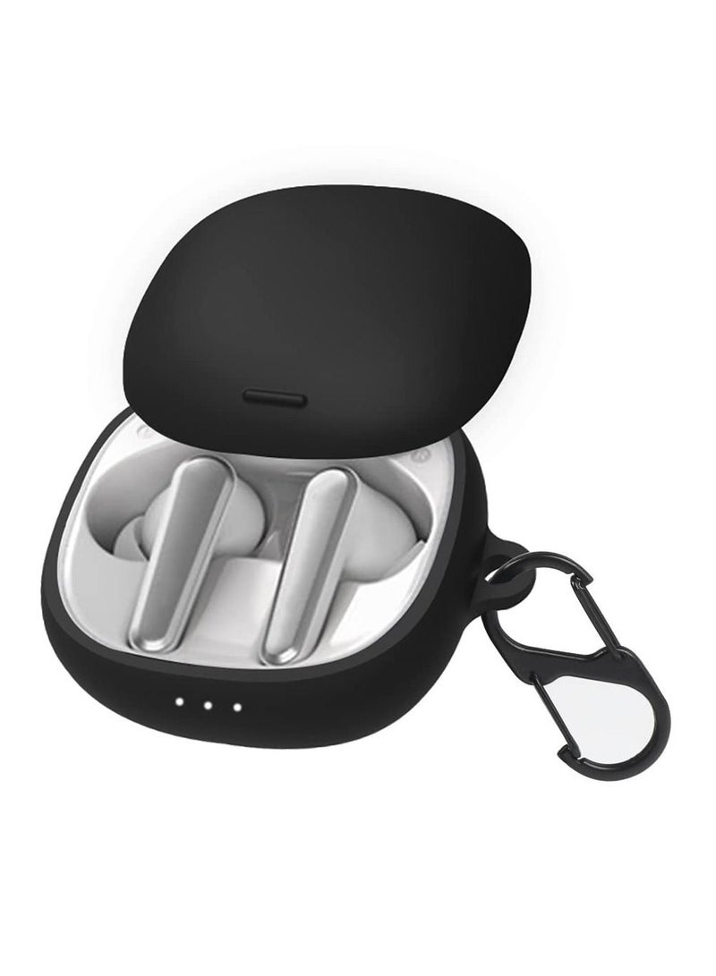 Silicone Case for Anker Soundcore Liberty Air 2 Pro Protective Silicone Case with Keychain for Anker Soundcore Liberty Air 2 Pro True Wireless Earbuds (Black)  - Image 1