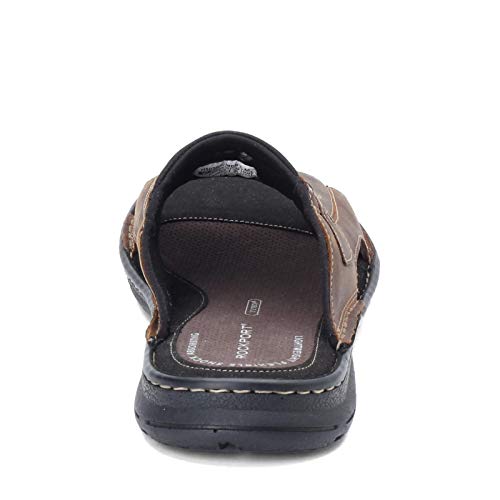 Rockport روكبورت سليب داروين للرجال 2 صندل، بني II جلد، 7.5 W US - Image 5