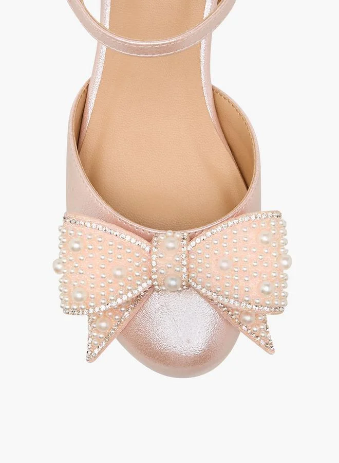 Celeste PINK Girls Block Heel Sandals for Women | Best Price UAE