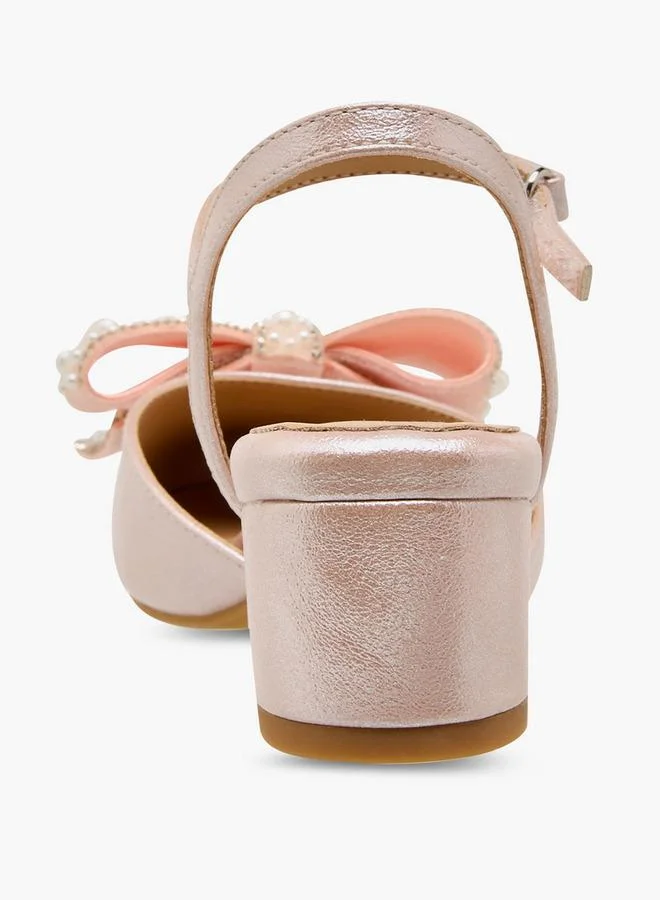 Celeste PINK Girls Block Heel Sandals for Women | Best Price UAE