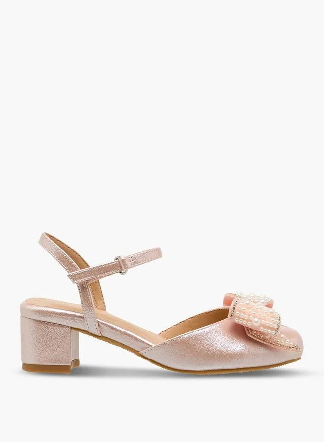 Celeste PINK Girls Block Heel Sandals for Women | Best Price UAE