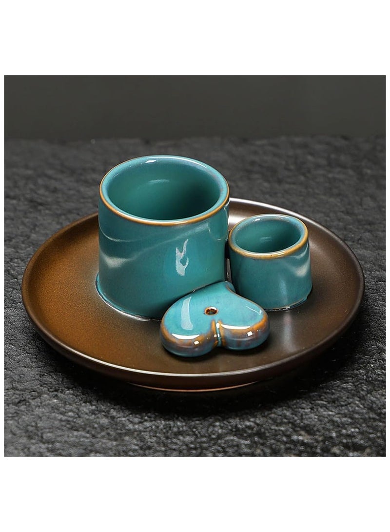 Anna Ceramic Aromatherapy Candle Tray for Home Decor - Image 1