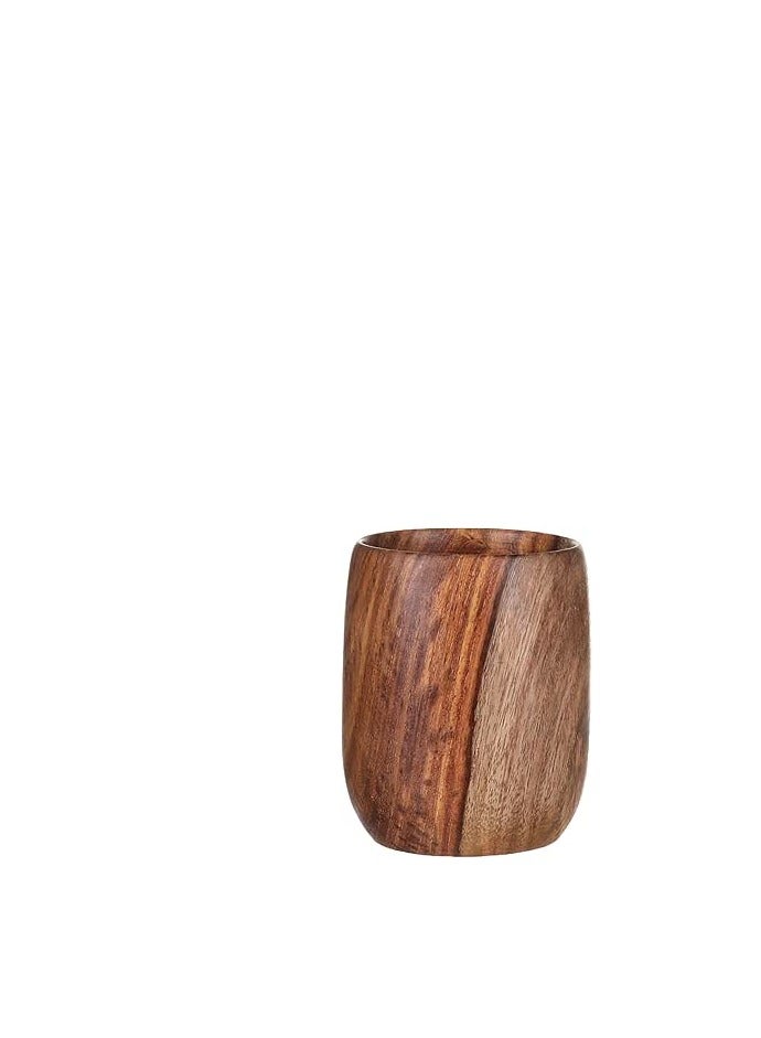 Large Natural Wooden Cup – Eco-Friendly Handcrafted Drinking Cup for Hot & Cold Beverages – Rustic Wooden Mug for Home, Office, Camping, and Gifting - Image 1