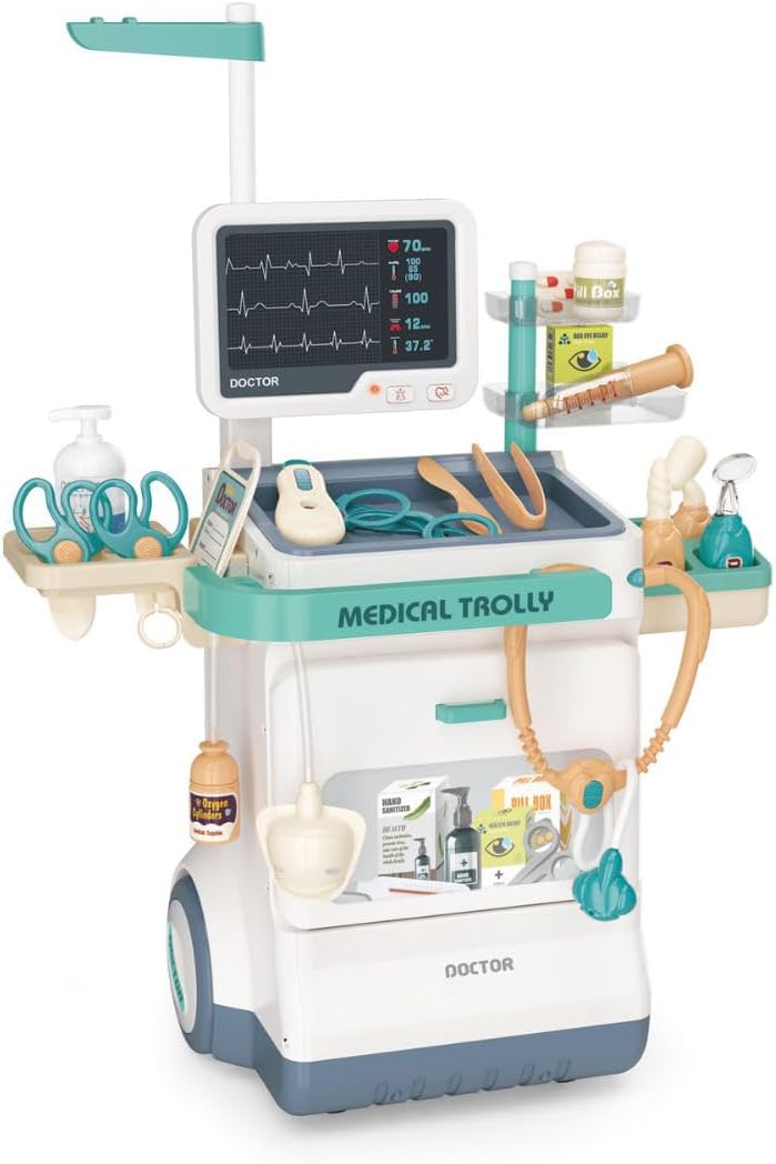 Mini Panda X-Ray Electrocardiogram Combination Kit for Kids 3+ - Image 1