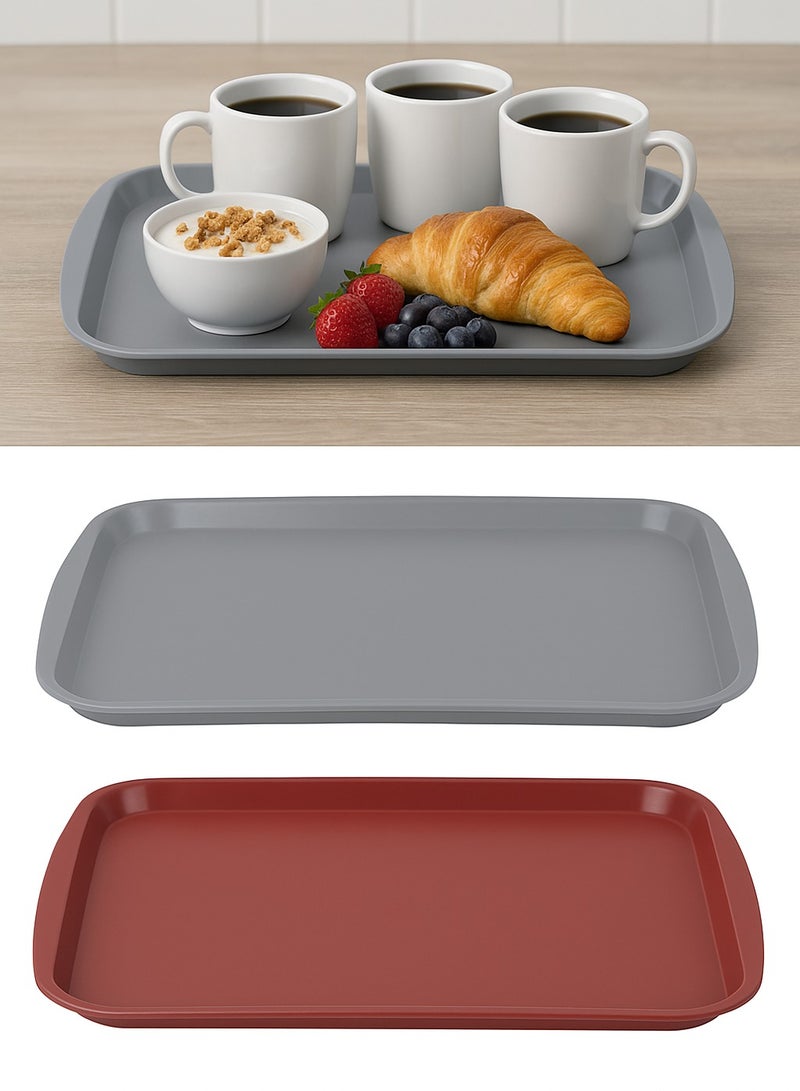 FAVELA Multi-purpose plastic serving tray - multiple colors - 615 - Image 1
