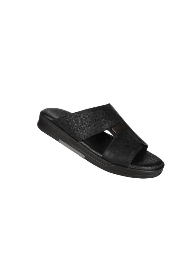 barjeel uno Barjeel Uno Mens Elegant Sandals MSA-116 Black