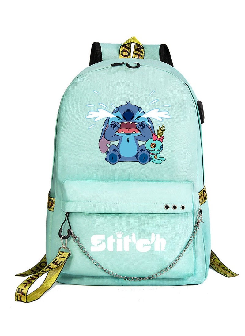 STITCH Stitch Printed Youth Casual Woven Strap Backpack 