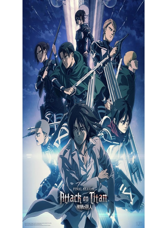 ABYstyle Attack on Titan Unframed Boxed Poster Set Featuring the Scouts, Beast Titan & Jaw Titan 15 x 20.5 in Includes 2 Mini Posters Anime Poster Set Attack on Titan Wall Art Anime Posters for Bedroom AOT Decor - Image 2