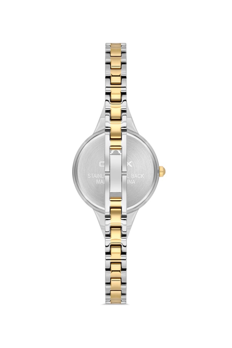 OMAX Women’s Wrist-Watch | Analog | Stainless Steel Band | Elegant Design - Image 3