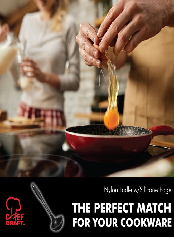 Chef Craft Nylon Ladle w/Silicone Edge - Image 5