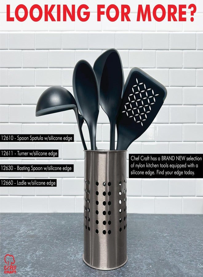 Chef Craft Nylon Ladle w/Silicone Edge - Image 4