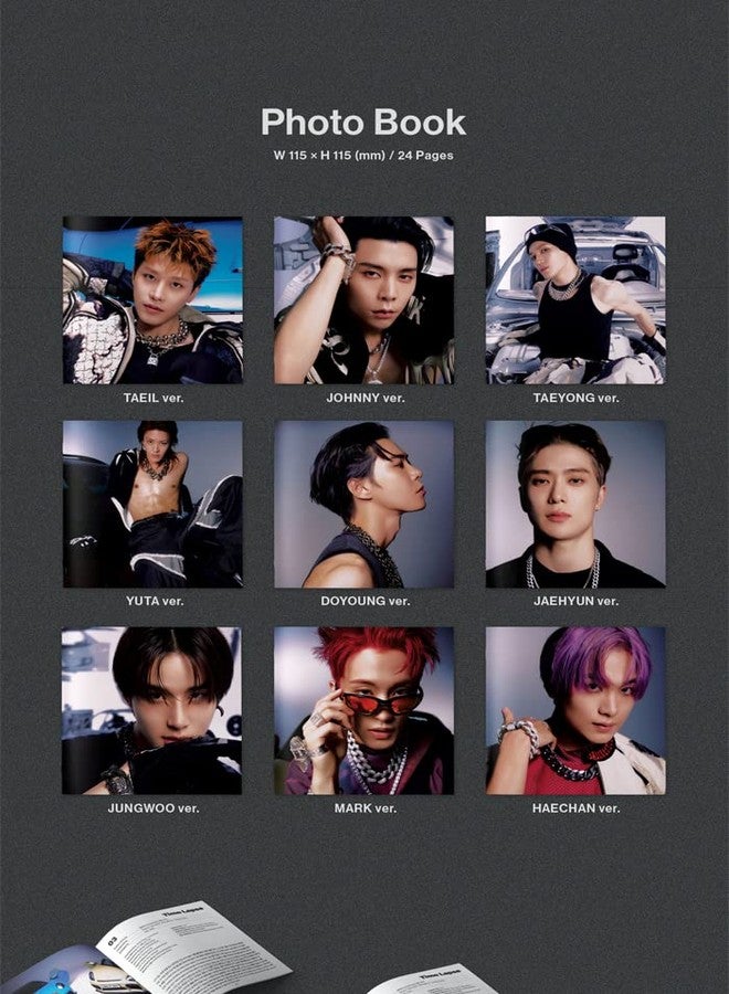 دريموس NCT 127 2 Baddies - ألبومهم الرابع - حزمة رقمية - نسخة عشوائية - قرص مضغوط + ملصق قابل للطي واحد على العبوة + كتاب صور 24 بنسًا + بطاقة صورتين + تتبع مختوم - Image 3