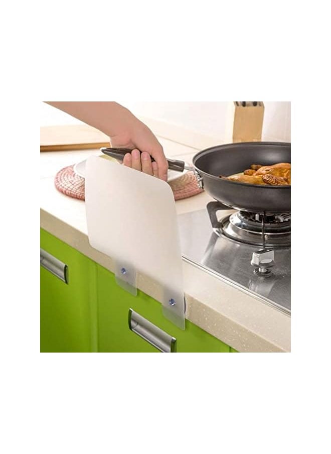 PROMASS - Anti-sink splash shield guard wall for kitchen, water splash protector, Dish Washing washroom and kitchen sink water protector with attached suckers, acr (Water Split Protection) - Image 1