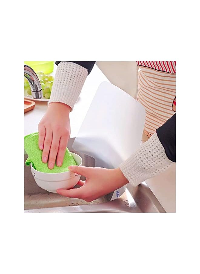 PROMASS - Anti-sink splash shield guard wall for kitchen, water splash protector, Dish Washing washroom and kitchen sink water protector with attached suckers, acr (Water Split Protection) - Image 1