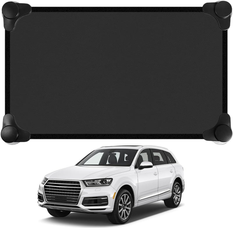 KASTWAVE Car Sunshade UV Blocking Privacy Window Covers Removable SemiTransparent Mesh Elastic Fit for Cars  SUVs Keeps Passengers Cool for Baby Sleeping  Travel 1 Pcs