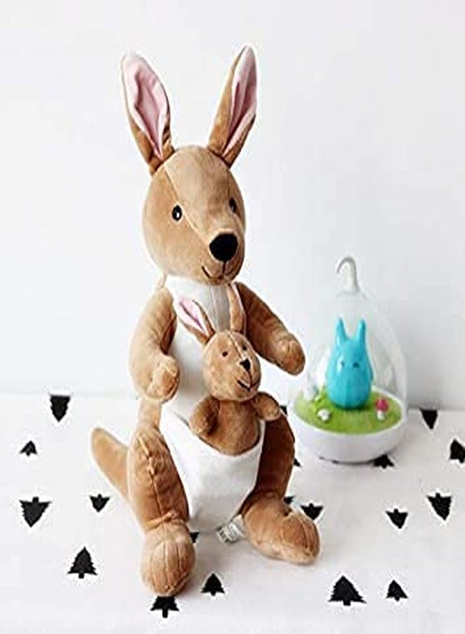 Future Shop Soft Toys Combo of Kangaroo, White Rabbit, Panda & Penguin Spongy Fluffy Washable Toy for Kids & Children Playing (Pack of 4 Multicolor) - Image 5