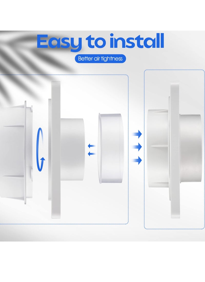 SYOSI - Dryer Vent Wall Plate Adapter 7x7 inch Snap to Vent Dryer Dock Connector Kit Tighter and Reliable Hose Connect Upgrade Clear Airtight Gasket Easy to Install for Cleaning and Maintenance 1 Set - Image 1