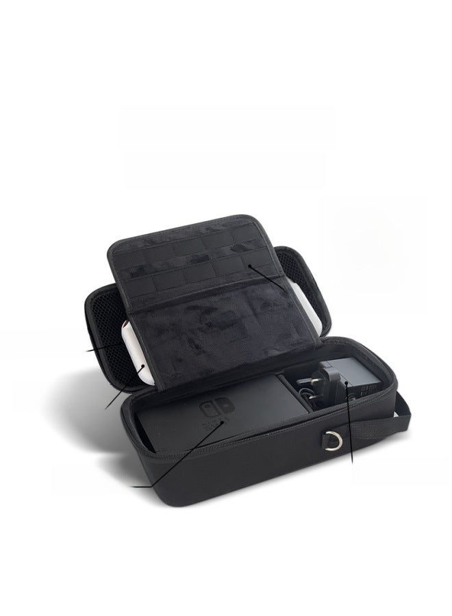 Loquat Switch Storage Bag Base Medium Handbag Handle Portable Game Console Protection Bag Protection Nintendo Accessories-Model:Black Zelda Kingdom Tears Base Medium Bag  - Image 4