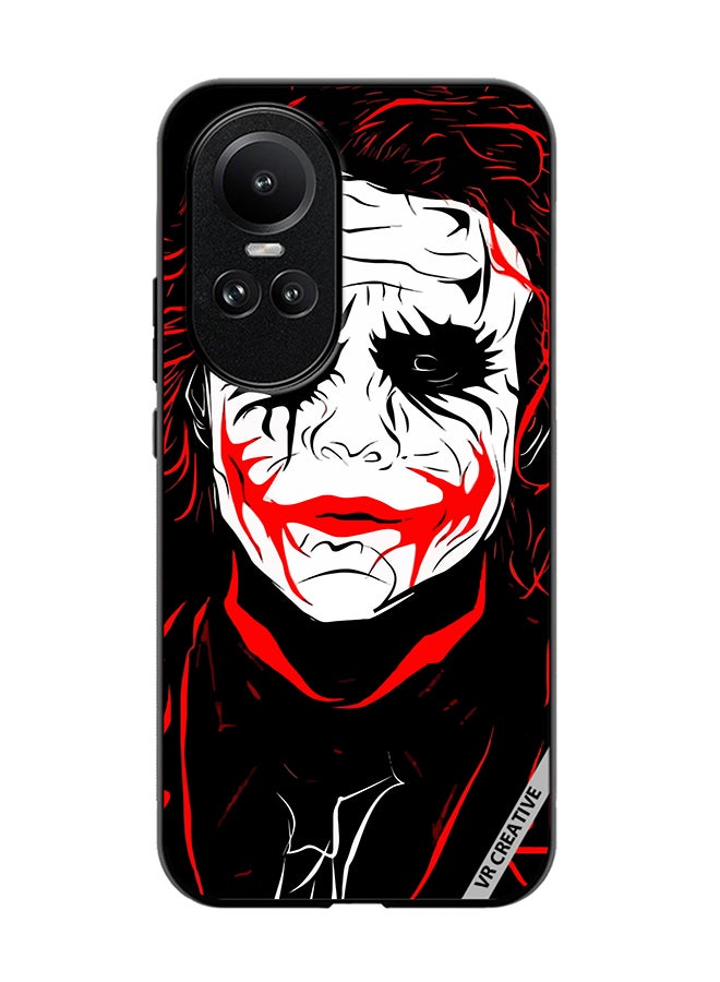 VR CREATIVE Protective Case Cover For Oppo Reno 10 Pro Joker Design Multicolour - Image 1