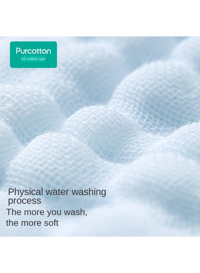purcotton Recommended By Guo Jingjing】100% Baby Wash Gauze Towel, Infant Bath Wrap, And Blanket - Image 4