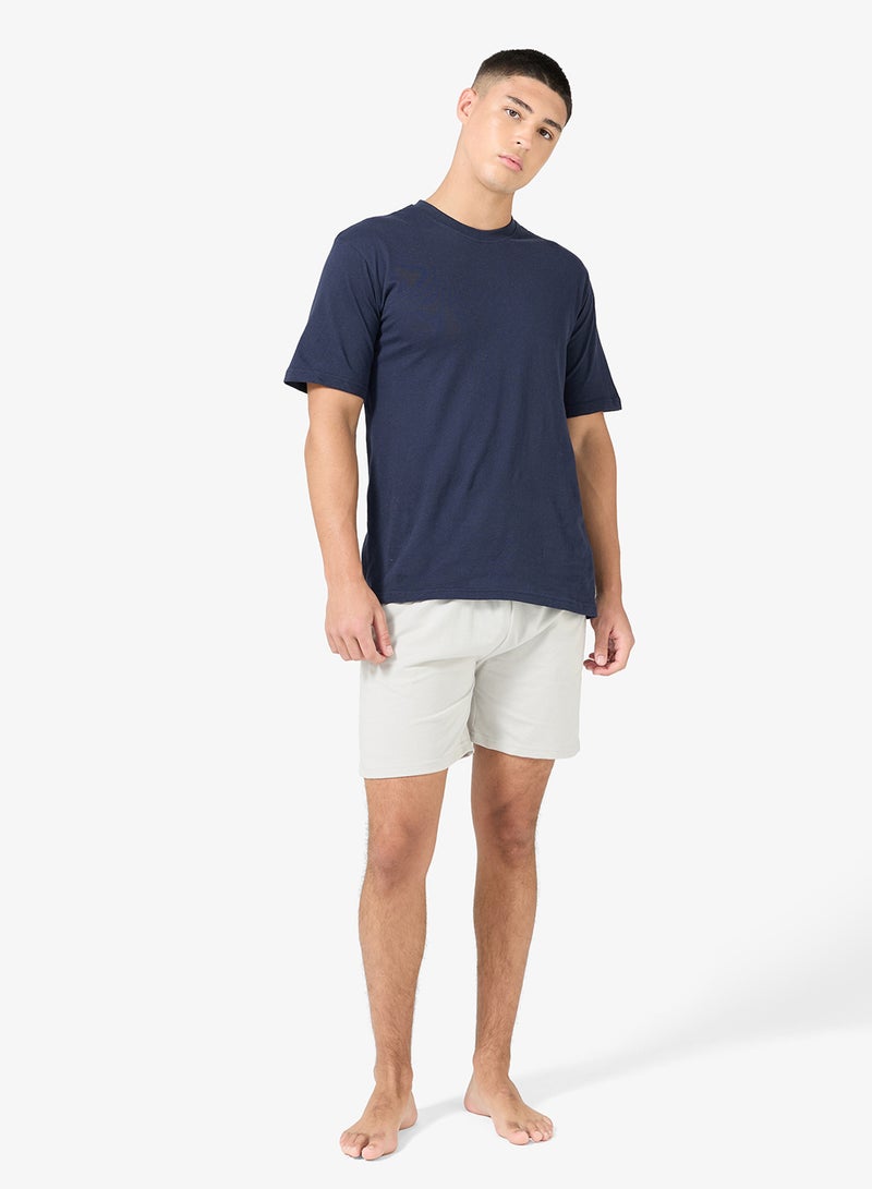 Seventy Five Nightwear T-Shirt & Shorts Set - Image 1