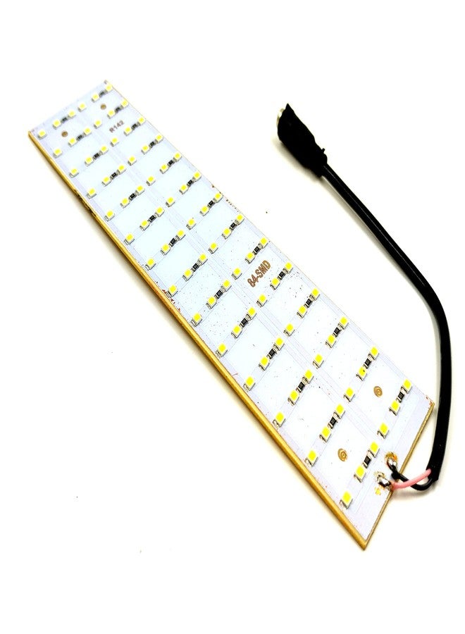 إنفينتو شريط إضاءة LED من إنفينتو، 4 قطع، 12 فولت، 30 واط، 2835، لون أبيض، 84 لوحة LED SMD، 200×50×2.5 مم، مع مقبس تيار مستمر 5.5 مم، طاقة عالية وسطوع فائق - Image 3