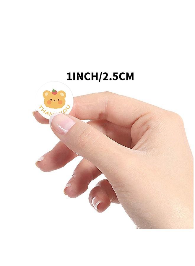 2 لفافة ملصقات الشكر، 1000 قطعة - Image 4