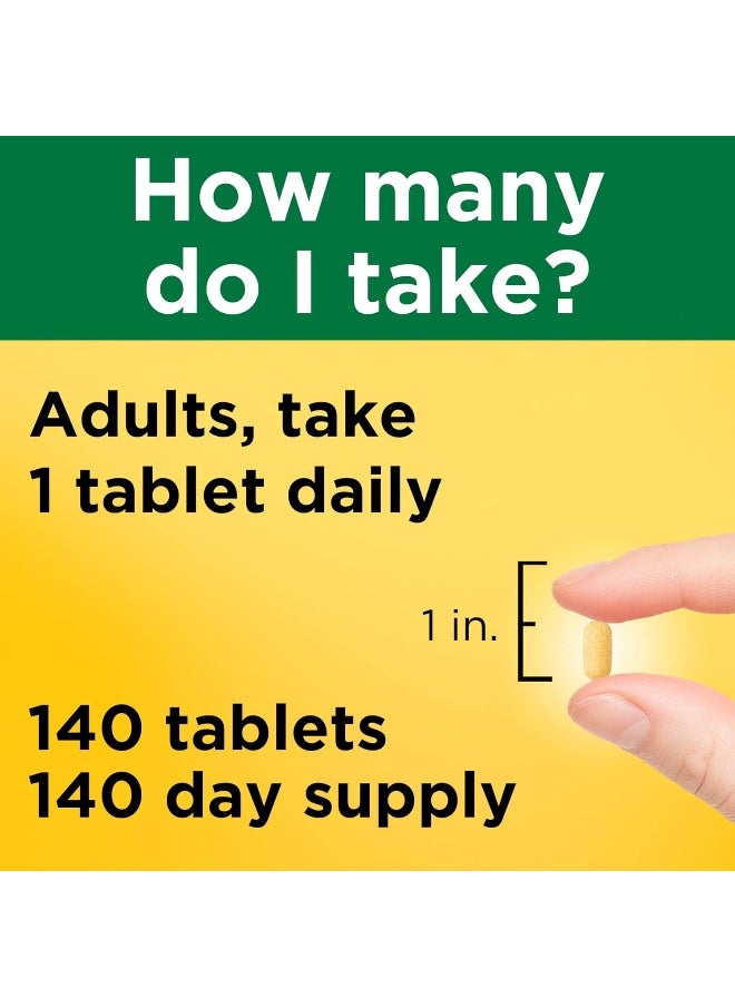 Nature Made - Super B Complex + Vitamin C Tablets 140 Count - Image 1