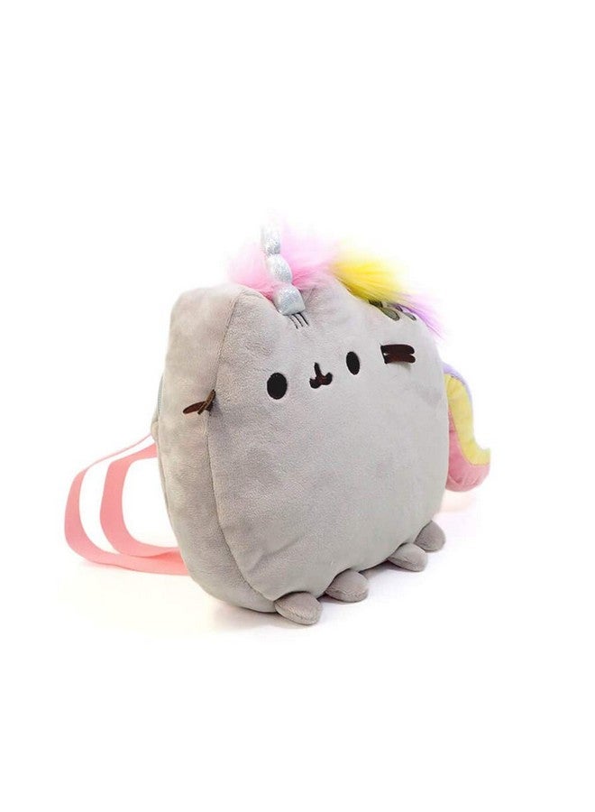 GUND Pusheen Pusheenicorn Plush Stuffed Animal Unicorn Cat Backpack, 13" - Image 3