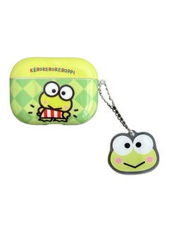 Kulomi Suitable For Apple Airpods4 Protective Case Pro2 Big Ear Dog Second Generation 3rd Generation Wireless Bluetooth Earphone Case-Color:[big-eyed Frog] + Pendant-Applicable Models:Airpods 3rd Generation