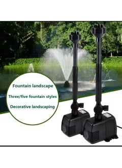 YOKA ubmersible Pump Fountain Pump Outdoor Pond Pump Garden Water Fountain Pump for Fountain Pond Filter Outdoor UV Submersible Pump ECO 1000L/H 22W  - Image 3