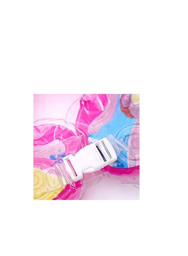 Halamodo Baby Swimming Ring Inflatable, Kids Toddler Infant Swimming Float Pool Floaties Pool Ring, Summer Outdoor Water Bath Toys Suitable for Baby Safer Swims - Image 3