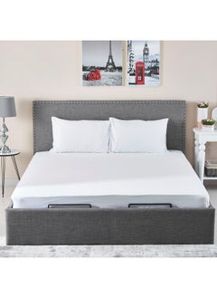 Home Box Ballina 2-Piece Solid Cotton Pillow Cover Set 75 x 50 cm  - Image 3