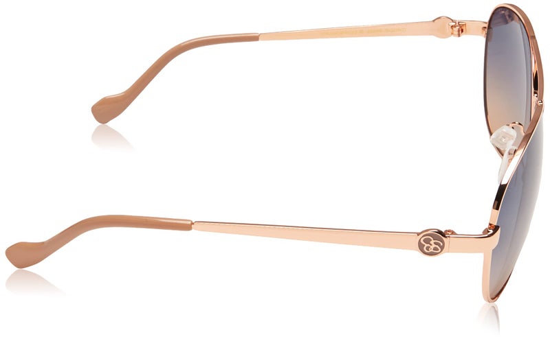 Jessica Simpson Women's J5596 Classic Metal Aviator Pilot Sunglasses with UV400 Protection - Glamorous Sunglasses for Women, 60mm - Image 3