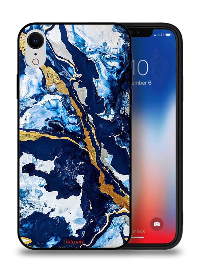 Tolwak Apple iPhone XR Protective Case Glitch Texture Art - Image 1