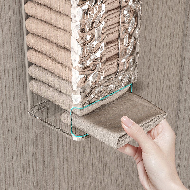 Glacier Pattern Underwear Underwear Storage Box Household Wardrobe Wall Hanging Finishing Artifact Drawer Type Shorts Socks Stockings(2 Pack [Silver small size]]) - Image 4