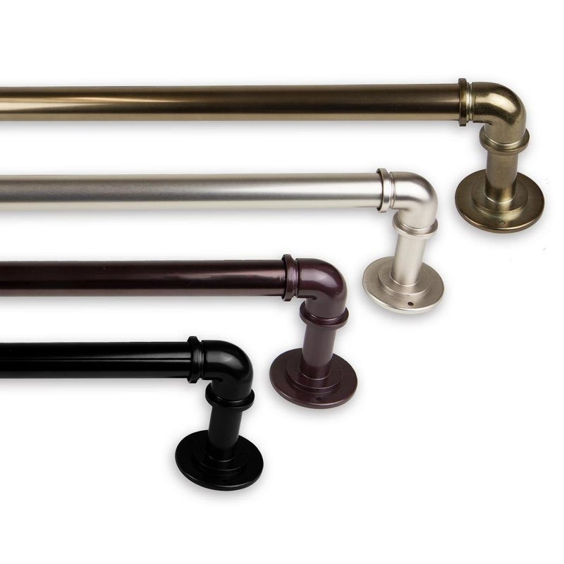 Rod Desyne BOT100289 1 inch Blackout Curtain Rod 2848 Bronze