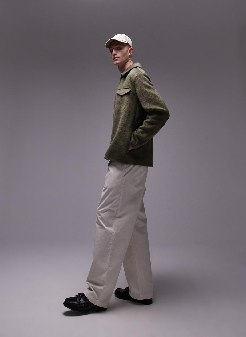 TOPMAN Wool Look Shacket  - Image 4