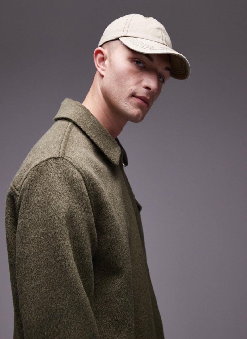 TOPMAN Wool Look Shacket  - Image 3