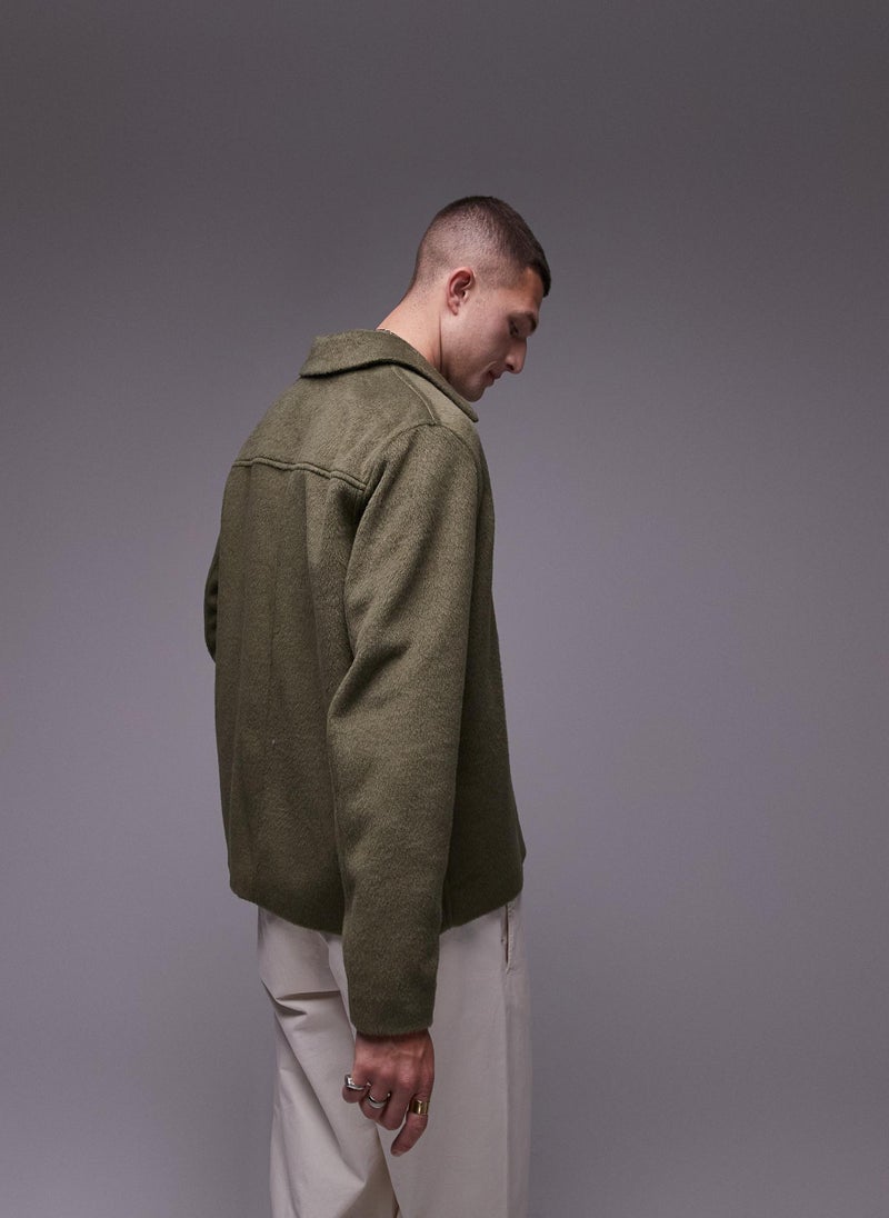 TOPMAN Wool Look Shacket  - Image 2