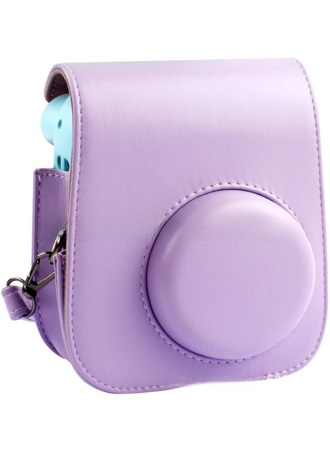 Generic For The Use Of The Camera Instax Mini1211/9/8 Storage Bag Camera Bag Shoulder Strap Protective Cover-Color:mint Green  - Image 2