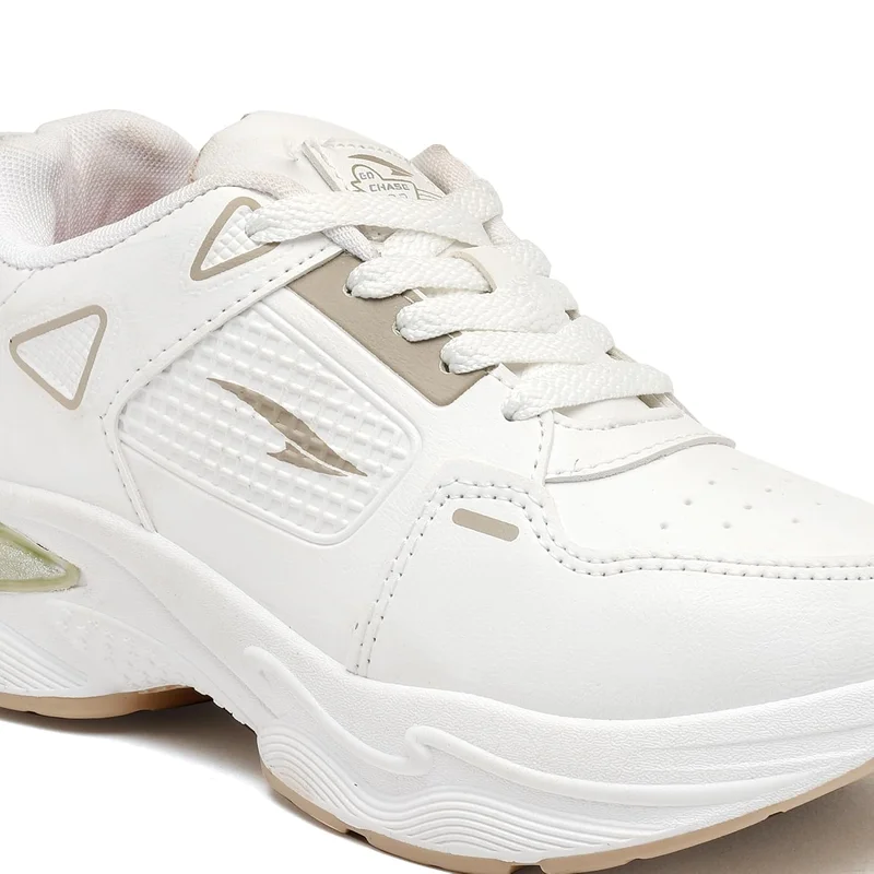 Asian Lightweight Offwhite Sneakers for Women and Girls