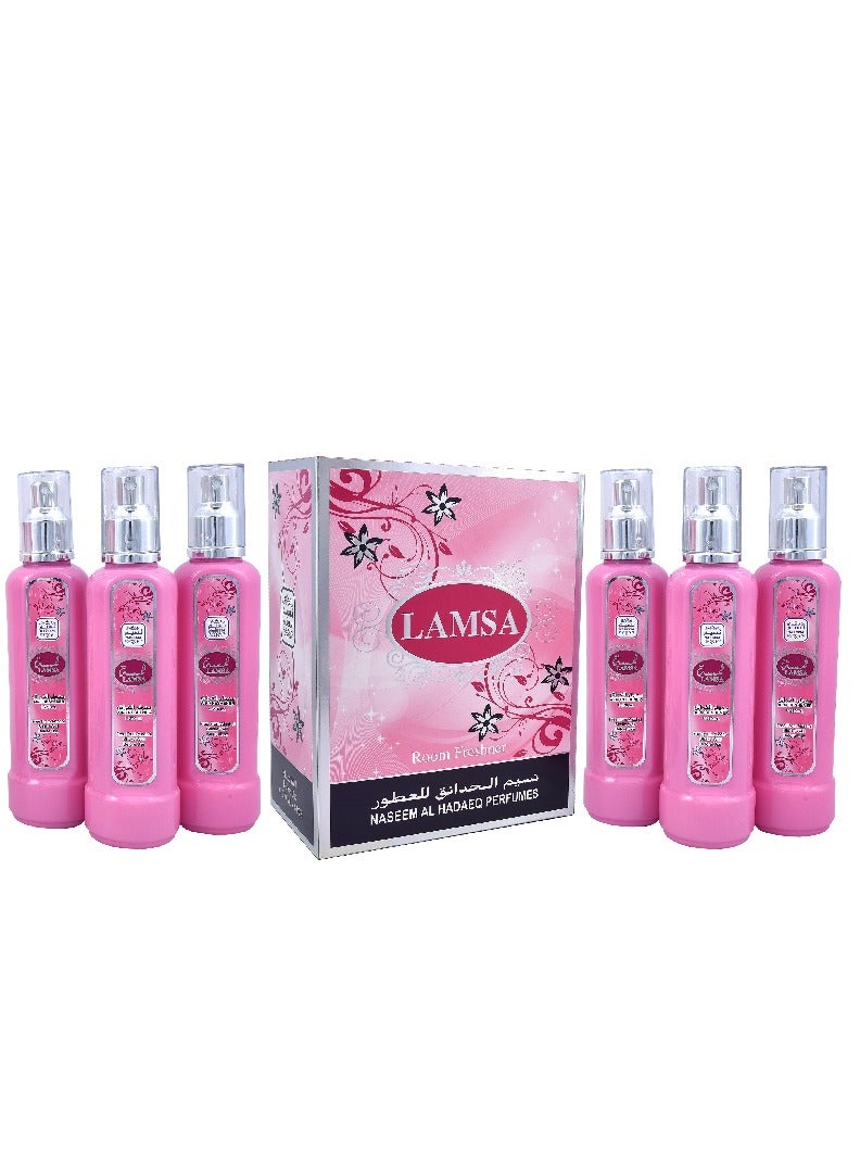 Naseem Lamsa Air Freshener Spray 270ml (6pcs Set) | Long-Lasting Room & Fabric Freshener | Eliminates Odors & Leaves a Refreshing Fragrance | Suitable for Home, Office & Car  - Image 2