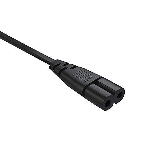 TONIWA Power Cord Replacement for HP Envy 4500 5530 4520 7645 50557640 6055 4510 5540 5010 4511 5660 5535 100 110 120 200, HP OfficeJet Pro 6500 8600 4620 6830 6600 2 Prong Printer AC Power Cable-UL - Image 3