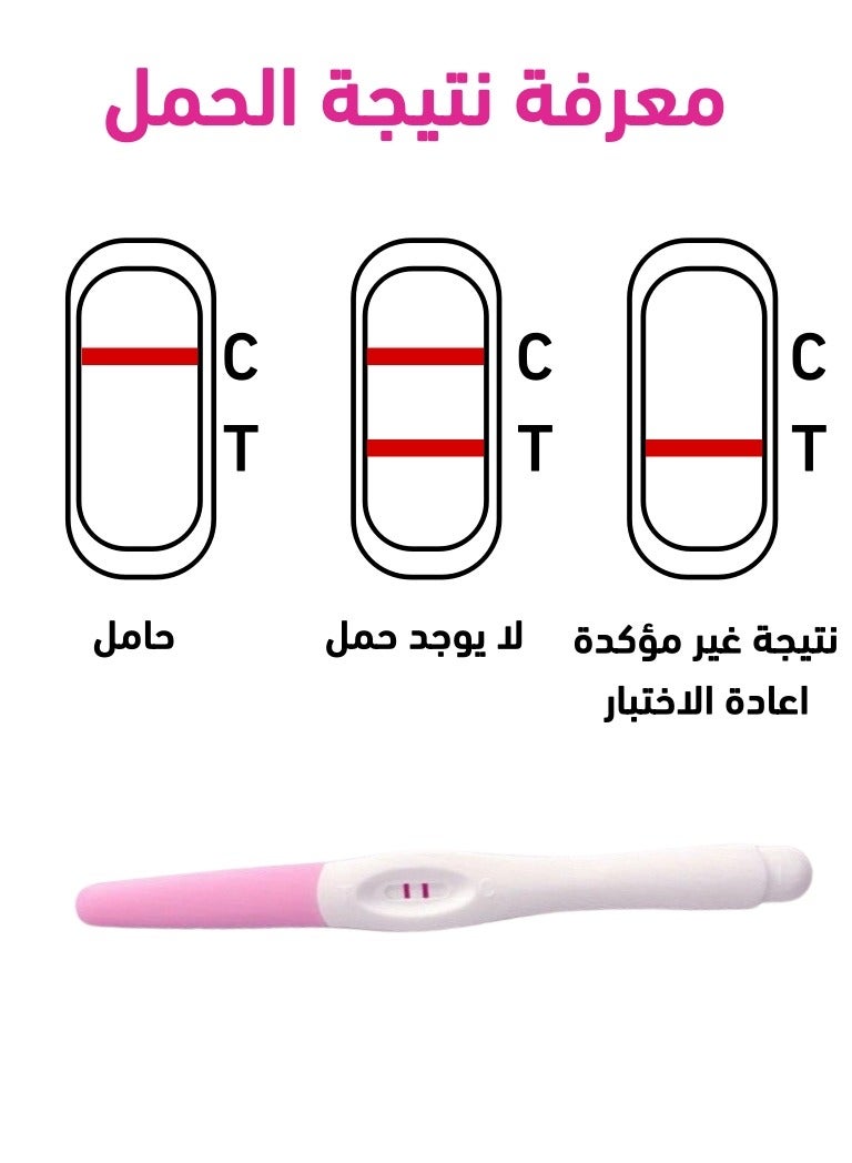 Accufast One Step HCG Pregnancy Test Midstream 10ml  - Image 4