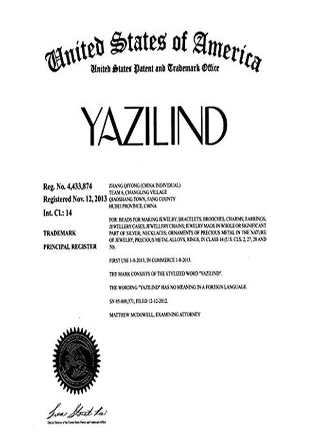 YAZILIND Elegant Unique Design 14K Gold Filled Inlay Teardrop Cubic Zirconia Dangle Drop Earrings for Women (Purple) - Image 5