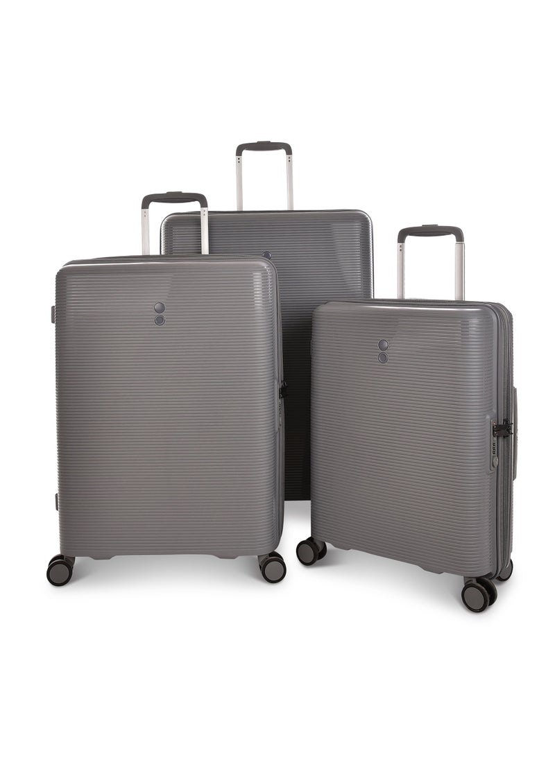 Echolac - Echolac Trolley 3Pc Set with special design, Hard PP material, 28/24/20 inch size PW005/3P - Image 1