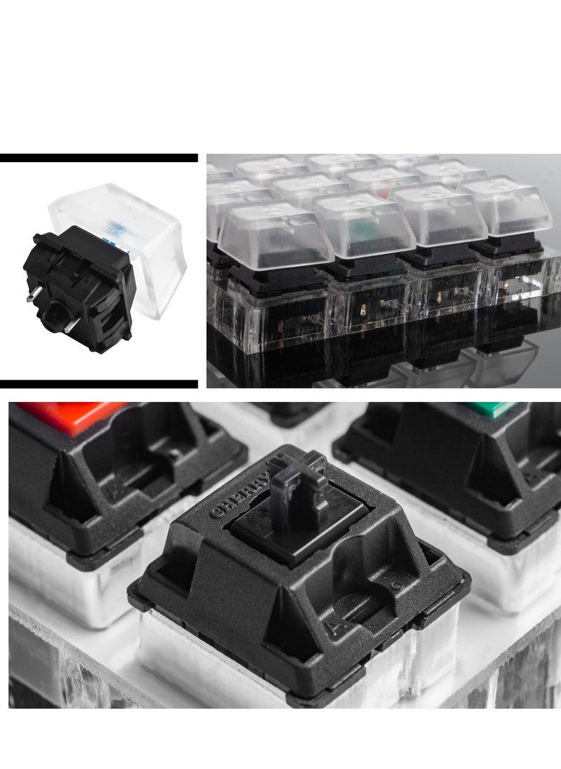 Generic - Griarrac Cherry MX Switch Tester Switch Sampler Mechanical Keyboards 12-Key Switch Testing Tool, with Keycap Puller and Switch O Rings (Includes Cherry MX Silent Speed) - Image 1