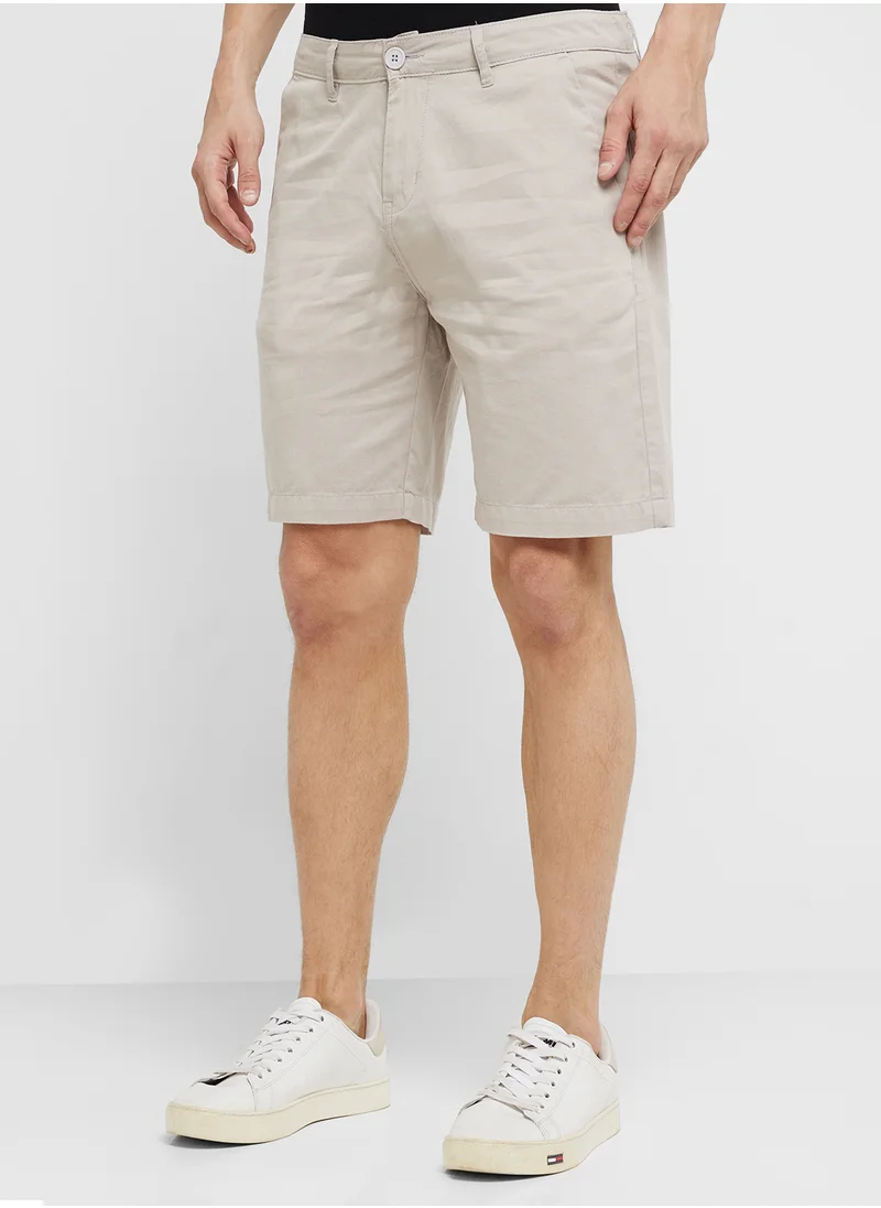 Robert Wood Pocket Detail Essential Shorts