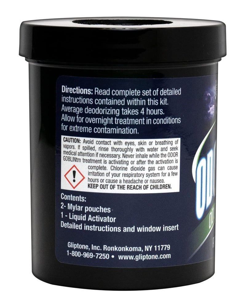 Gliptone Odor Goblin, Chlorine Dioxide Fogger Odor Elimination System. Removes Many Types of Odors from Cars, Buses, Marine/RV, Trucks, SUV and Much More - Image 3